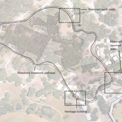 Rottnest island burial site pathway